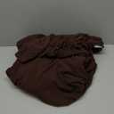 LA MEACK Couch Cushion Covers for Sectional Sofa L Shape Washable Separate Seat Chaise Couch Cover Stretch Sofa Slipcovers with 2 Pcs Pillowcases(2 Seater + 1 Chaise, Brown)