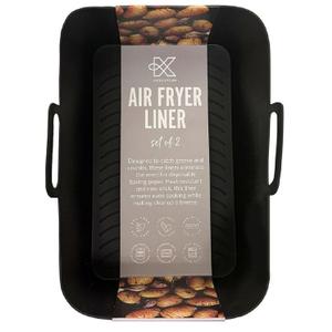 Silicone Grey Airfryer Non Stick Liner Pot 12inch Long