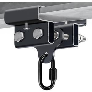 BeneLabel Punching Bag Hanger for I Beam 880 LBs Capacity Heavy Bag Mount Width Adjustable Boxing Bag Holder & Steel Beam Clamp for Beam