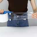 3 Inch Wide Packing Tape with Dispenser,2.4 Mil x 55 Yards Heavy Duty Packaging Tape Refill for Shipping,Industrial Grade,Urtal Strong Boxing Tape for Moving,Mailing and Storages (Clear)