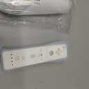 TIANHOO 2 Pack Remote Controller for Wii & Wii U, with Silicone Case and Wrist Strap (White)