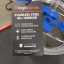 Logo Brands Stainless Steel 40oz Tumbler Boise State