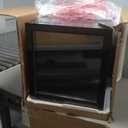 Electactic 50 Cans Beverage Refrigerator Cooler, 1.3 Cu.ft Mini Fridge Countertop Drink Cooler with Glass Door for Beer, Soda,Wine, Adjustable Digital Temperature Control for Home Dorm Bar, Black