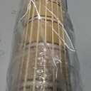 LazBlinds No Tools No Drill Cordless Bamboo Roman Shades, Light Filtering Window Treatment, Roll Up Bamboo Blinds for Windows 30'' W x 64'' H, Natural 306
