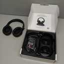 Wireless Headphones for TV Watching, TV Headphones Wireless for Seniors with Transmitter Charging Base, Over Ear Bluetooth Headset No Audio Delay, HiFi Stereo, 65H Playtime, Gifts for Parents/Elderly (Black)