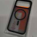 TORRAS Stronger Magnetic & Shockproof for iPhone 17 Pro Max Case, Fit for MagSafe, Military Grade Drop Protection, Camera Control, DIY Button, Slim for iPhone 17 Pro Max Case Translucent Matte Black