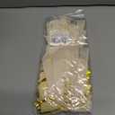 Artmag 24 Pcs Velvet Bows for Christmas Tree Rustic Bows Velvet Christmas Ornaments for Door Garland Wreath Gift Party Holiday Decoration (Width of 1 Inch,Beige)