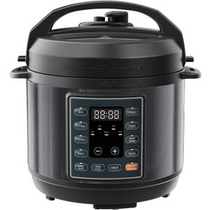 OLIXIS 10-In-1 Electric Pressure Cooker, 3 Quart Multi Cooker for Rice, Stew and Steam, Small Programmable Stainless Steel Pot with Slow Cook Function and Ceramic Inner Pot