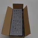 4 Pack Magnetic Spice Rack Organizer for Refrigerator and Oven, Dark Grey Fridge Organizers and Storage for Kitchen