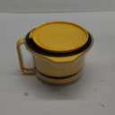Presto 05206 Showtime Gourmet Oil Popcorn Popper - 9-Cups, Built-In Serving Bowl, Compact Design, Ceramic Nonstick, PFAS Free, Yellow