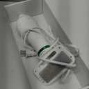 2-in-1 Dog Dryer with Slicker Brush for Small Dogs and Cats, Pet Hair Dryer, Dog Blow Dryer for Grooming with 300 Watts, 75-85 dB, Adjustable Temperature, Overheat Protection