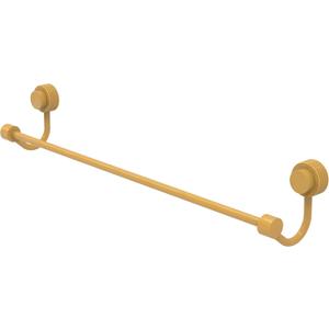 Allied Brass 421G/30-SGL Venus Collection 30 Inch Towel Bar with Grooved Accent, Spanish Gold