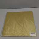 Crafasso 12" x 12" 300gms Heavy & Premium Glitter cardstock, 15 Sheets, Gold
