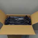 Queen Air Mattress with Built-in Pump, 18" Top Inflatable Mattress with Waterproof Flocking Fabric, Three-Minute Quick-Inflatable Bed. Portable Blow Up Mattress for Home, Outdoor and Guests (Blue)