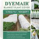 Plant Covers Freeze Protection, 10Ft x 30Ft Frost Cloth Floating Row Covers, 1.1oz/yd Frost Cover Plants Blanket for Winter, Garden Fabric Plant Cover for Vegetables, Pest, Sun Protection