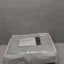 KASENTEX King Size Comforter Set 3 Piece,Seersucker Breathable Fabric,Lightweight Fluffy Down Alternative,Box Stitch Quilting, All Season Machine Washable with 2 Pillow Shams,Sage Green