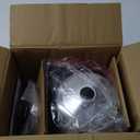 Amazon Basics Electric Stainless Steel Kettle for Tea and Coffee, BPA-Free, Fast Boiling, Auto Shut-Off, 1.1 Quarts, 1500W, Black and Silver