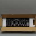 DMX Controller, 192 Channel DMX 512 Light Controller DMX Console Stage Light Controller Panel Use for Editing Program of Stage Lighting Runing for DJ, Shows, Party, Christmas and Halloween (black)