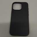 TORRAS Magnetic Slim Fit for iPhone 16 Pro Case, 6.3 inch, Ultra-Thin, Compatible with MagSafe, Lightweight Matte Anti-Scratch Hard PC Cover Phone Case, Clear Black