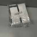 2 x 4PCS Bed Sheet Organizers and Storage,Foldable Sheet Set Organizer Keeper Band, Elastic Adjustable Straps for Bedding,Sheet Keeper Bedding Band (White)