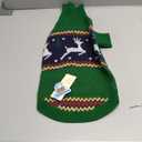 Queenmore Dog Christmas Sweater,Turtleneck Knitted Pullover Xmas Pet Clothes Sweatshirt,Christmas Outfit, Warm Dog Sweaters for Small Dogs Boy Girl,XmasDeer, L