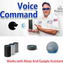 Universal Smart WiFi Ceiling Fan Remote Control Kit, Compatible with Alexa, Google Assistant and Smart Life App, No Hub Required DIMMER