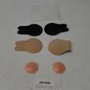 Sticky Bra Strapless Sticky Invisible Push up Silicone Bra for Backless Dress with Nipple Covers Adhesive Bfdsfsd