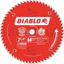 Diablo Ultra Finish Circular Saw Blade - 7 1/4in. 60 Tooth, Fine Finish, Model Number D0760X