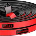Truck Tonneau Cover Seal - Durable Rubber Tailgate Seal | Waterproof, Windproof & Noise-Reducing Trim | Ideal for Car, RV & Truck Canopy (32.8FTf/10meters)