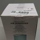 MegaWise Healthy Top-Refill Cool Mist Humidifiers for Bedroom, 24dB Ultrasonic Air Vaporizer with Water Filter for Baby [PP Material], Colorful Night Light, 1 Gal Essential Oil Diffuser, Auto Shut Off