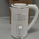 Electric Kettle Temperature Control, PARIS RHNE 1.7L Electric Kettle, 4H Keep Warm Water Boiler with 6 Presets, LED Screen Electric Kettles for Boiling Water, Boil-Dry Protection, BPA Free