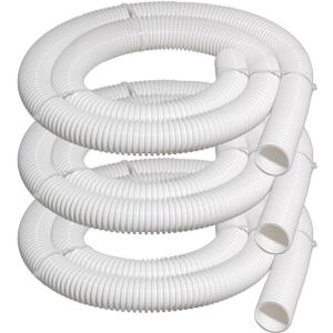 9-100-3102 6 Ft Cuff-Less Feed Hose Compatible with Polaris Pool Cleaner Parts Hose, Heavy-Duty Vacuum Hose Fit for Polaris Vac-Sweep 360 Pressure Side Pool Cleaner, 1-1/2" Diameter