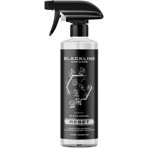 Blackline Luxury Scented Interior Cleaner Reset Deep Cleans & Deodorizes All Surfaces, pH-Neutral High-Foam Formula, Long-Lasting Premium Fragrance for Car (16 Fl Oz (Pack of 1))
