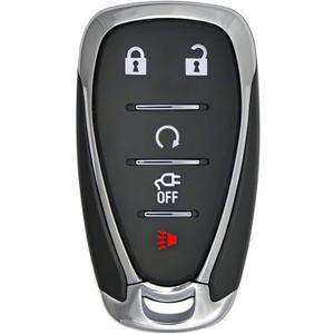 Smart Key for Chevrolet Bolt 2017-2023, Alliskeys 5-Buttons Proximity Remote Control Key Fob Replacement for Chevy Bolt 2017-2023 HYQ4ES
