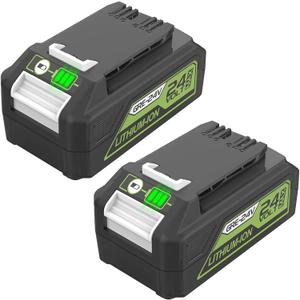 ANTRobut 2Pack 6.5Ah Replacement for Greenworks 24V Battery Compatible with Greenworks 24V Tools
