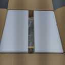 ELLDOO Gold Glass Tea Bags Box with Lid, Trinket Jewelry Box Countertop Storage for Sugar Packets Makeup Sponges Jewelry, 4 Grids, Glass Box Only