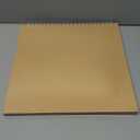 Paper Junkie Spiral Bound Scrapbook Album - 12 x 12 In, Kraft Hardcover, 40 Sheets (80 Pages) - Blank Kraft Paper Pages Lay-Flat for Drawing & Writing - Scrapbook Journal (1pcs)