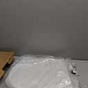 1M Family Toilet Seat, Patented Slow Close & Quick Releasing Technology, Anti-Wiggling, Easy to Install and Clean, Standard Round with Toddler Seat Built In (2 Pieces)