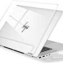 Crystal Clear Case for HP Envy x360 16-inch 2-in-1 Laptop 2024, Lightweight Hard Shell with Scratch-Resistant Protection, Precise Cutouts, Easy Installation, NOT Fitting Any Other HP (Transparent)