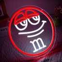 Chocolate Neon Sign for Wall Decor Chocolate LED Neon Business Lights, 11.8*11.2inches