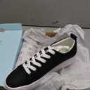 JABASIC Women Lace Up Platform Sneakers Comfortable Casual Fashion Sneaker Walking Shoes, Size 9.5