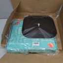 30X 10X Extra Large Floor Magnifying Glass with Light and Stand,60 LED Flexible Gooseneck Floor Magnifying Lamp with 5 Color Modes, 2-in-1 Lighted Magnifiers for Close Work, Sewing,Crafts, Painting (Black)