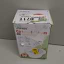 BOOWOO Bedside Commode Liners with Absorbent Pads, Disposable Commode Bags/Pads, Scented Adult Potty Chair Liners, Portable Commode Poop Bag for Commode Chair, Bedpan, Bucket Toilet, 50 Bags+50 Pads