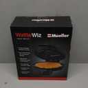 Mueller Heart Waffle Maker, 5 Belgian Waffle Iron, Adjustable Browning Control, Cool Touch Handle, Compact and Easy to Clean