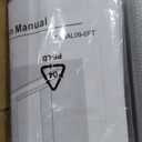 JUBEST 6FT Sliding Barn Door Hardware Track Kit, Aluminum Alloy Box Rail Wall Mount Barn Door Hardware, for Interior Wooden Door