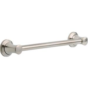 DELTA FAUCET 41718-SS Transitional Grab Bar, 18-Inch, Brilliance Stainless