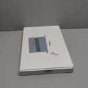 Acrylic Minifigure Display Case - Wall Mount Mini Figure Storage Shelves with White Background - Holds 40 Tall Minifigs - Clear Shelf Box for Large Minifigures - Stands & Extra Accessories