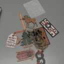 24 Pcs Deer Hunting Ornaments for Christmas Tree, Wooden Deer Hunting Decorative with Wild Life Hanging Ornaments for Xmas Tree Hunter Gifts