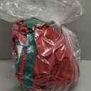 HOLIDAY SPIRIT Heavy Duty Christmas Tree Storage Bag - Waterproof 600D Oxford Canvas with Reinforced Handles and Dual Zipper for 9 Ft Tree, Red Christmas Tree Bag for Dust and Moisture Protection