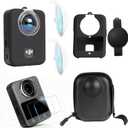 PellKing Accessories Kit for DJI Osmo 360,Include Lens Guard/Camera Case/Screen Protectors/Silicone Protective Cover